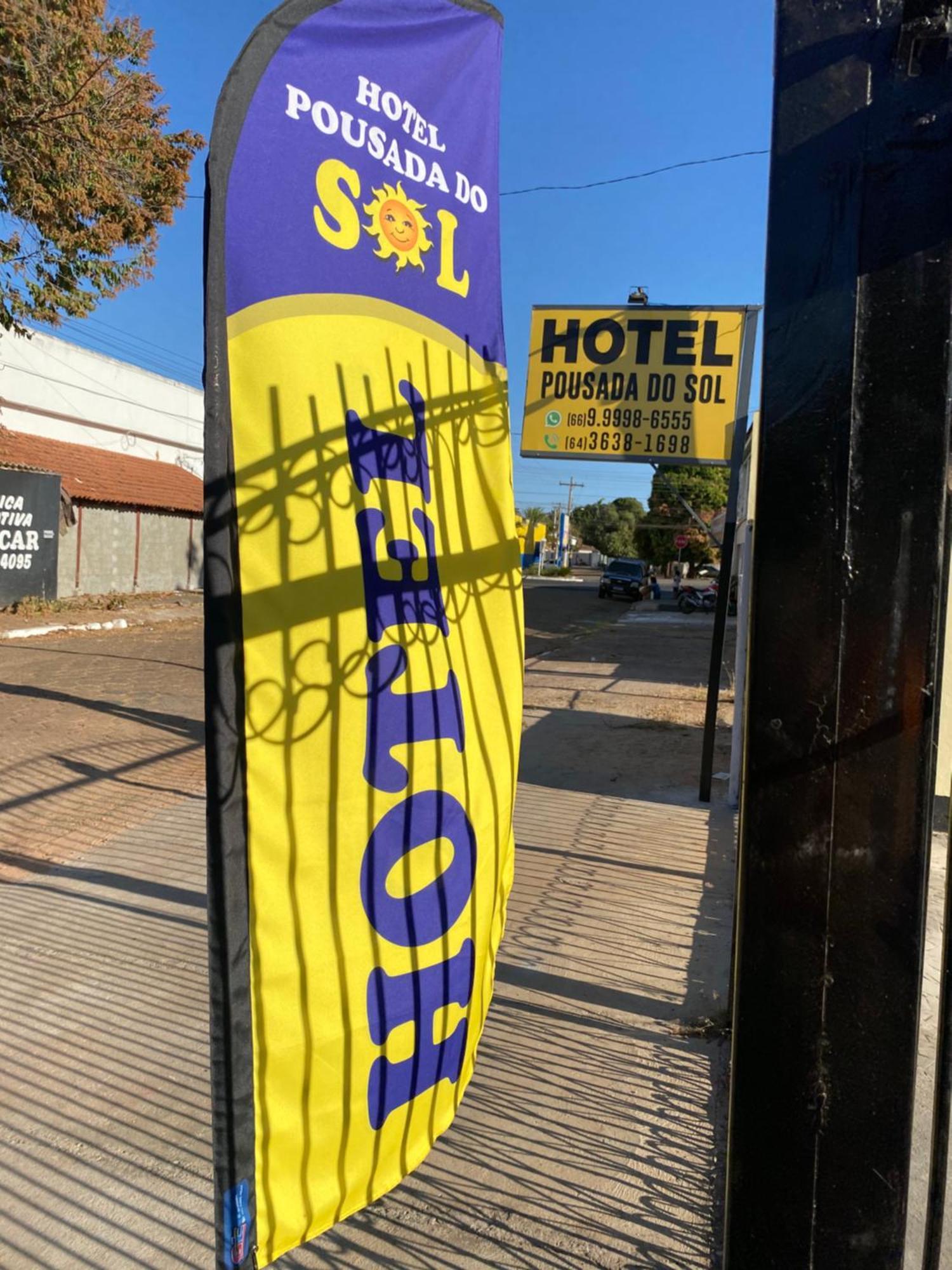 Hotel Pousada Do Sol II Aragarcas Esterno foto